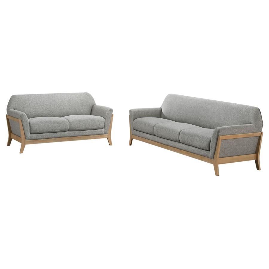 New Year's... New Deals... 2 pc Mid Century Modern Sofa & Love seat.