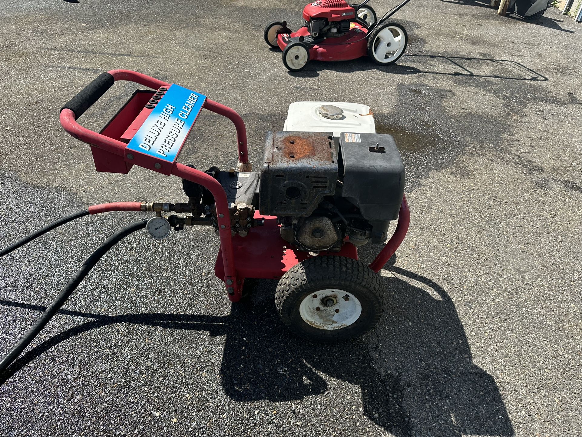 Cold Water Pressure Washer