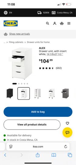 IKEA Alex Drawer