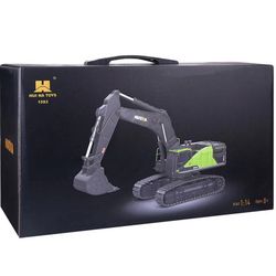 HUINA TOYS 1593 RC Excavator 2.4Ghz 1:14 Scale Construction Vehicle