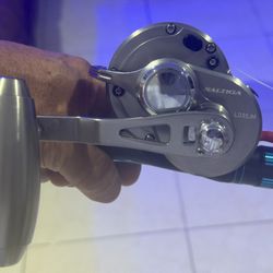 Diawa Saltiga with Goofish Slow Pitch Rod