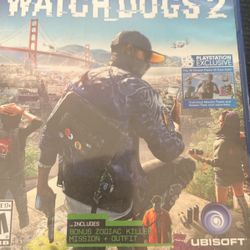 Watchdogs 2 (ps4)& Watchdogs legion (ps5)