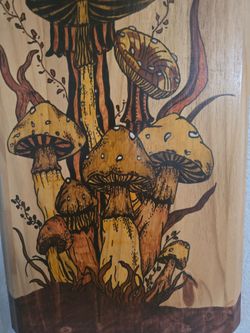 Wood Stain wall art