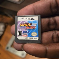 Sonic Rush Nintendo Ds