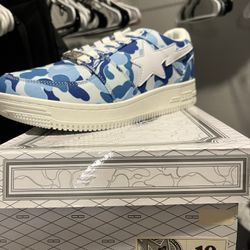 Blue Camo BAPE