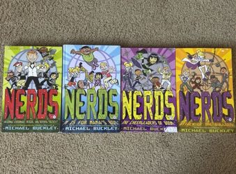 Nerds Ser. Michael Buckley 4-Book Lot Illustrated Ages 9-12