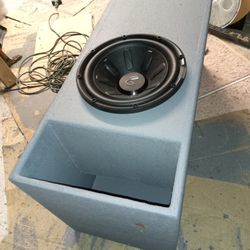 Custom Ported Enclosure For Subwoofer See Pictures Read Ad 