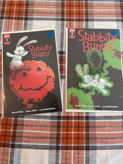 Stabbity Bunny 1 and 2! Scout Comics. High Grade
