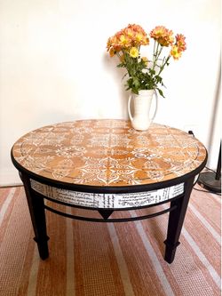 Hand Painted Coffee Table