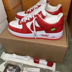 Nike x LOUIS VUITTON Air Force 1 Low Top Boardshorts