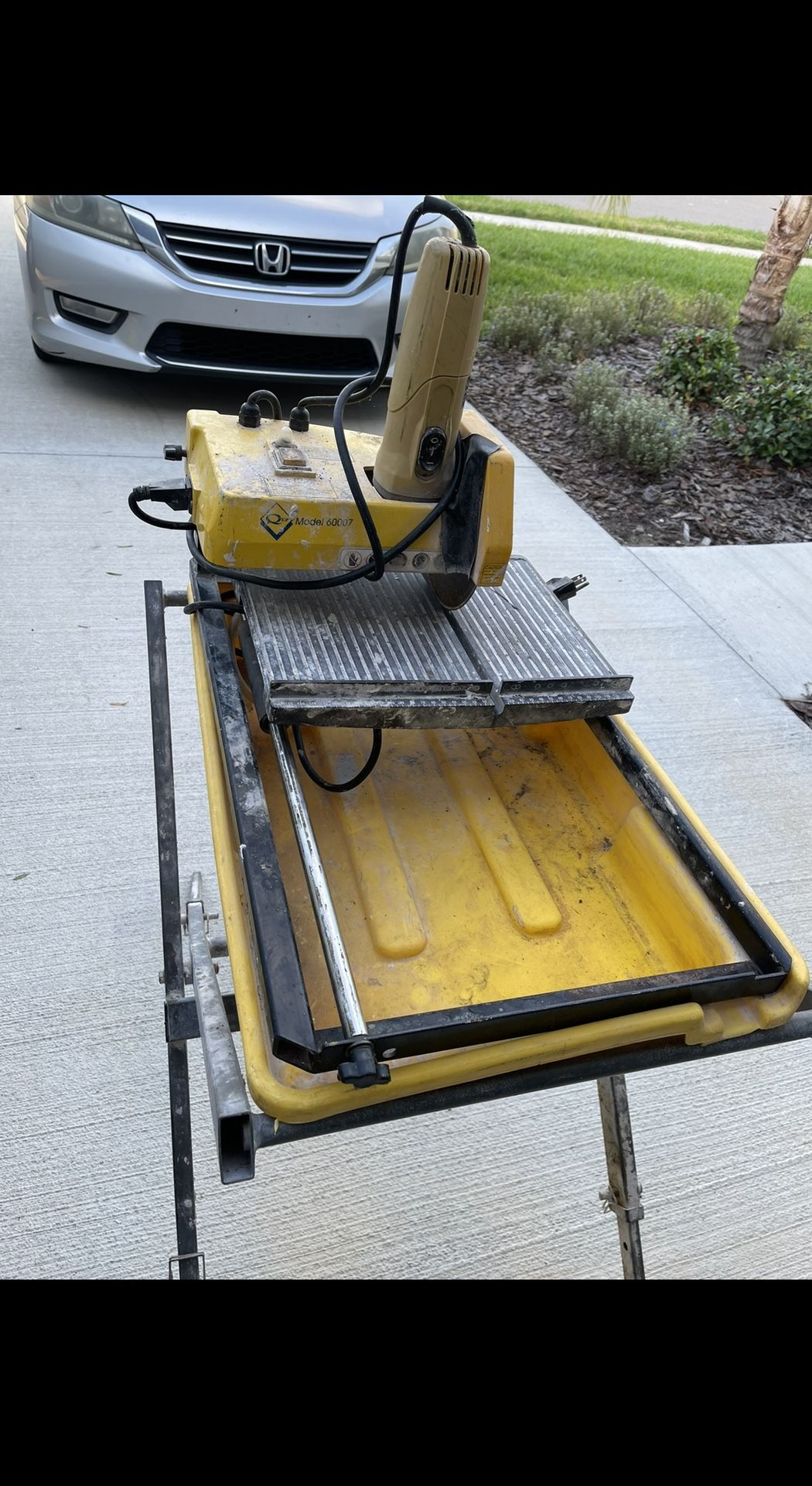Wet Saw With Stand 