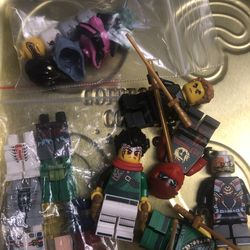 Ninjago minifigure and parts lot