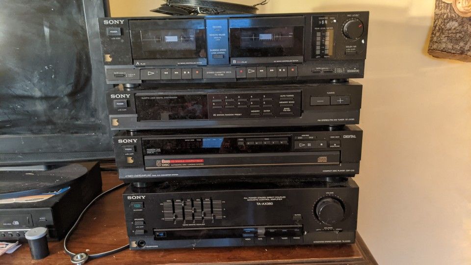Sony Receiver And Home Theater Set Up
