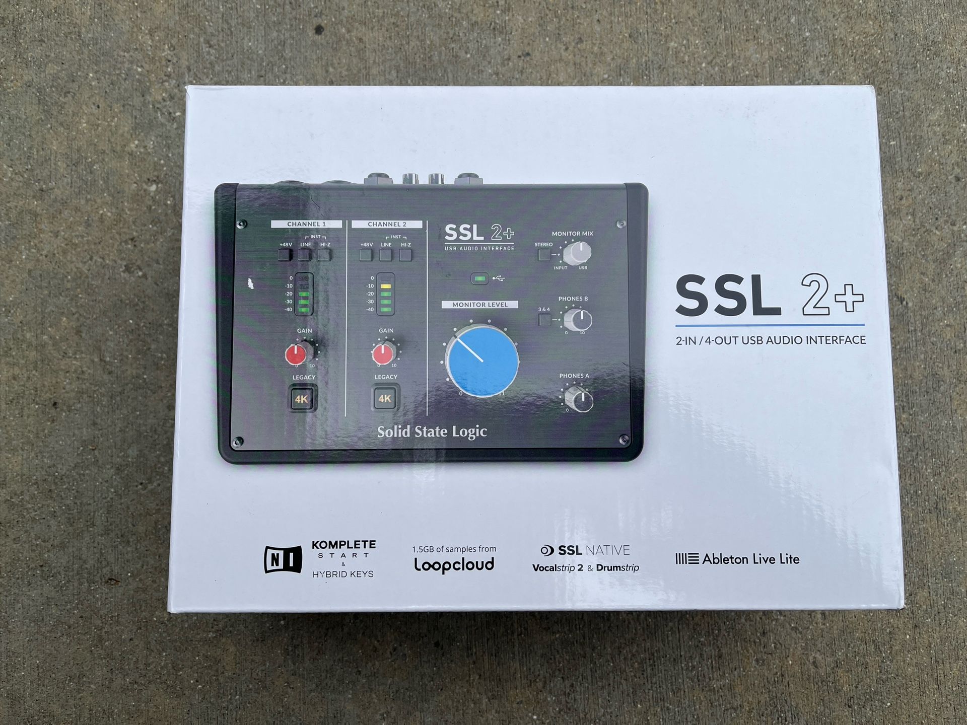 Solid State Logic SSL 2+ MKII USB-C Audio Interface (Brand New)