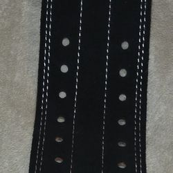 PROFITNESS 100% LEATHER WEIGHTLIFTING BELT SIZE LARGE