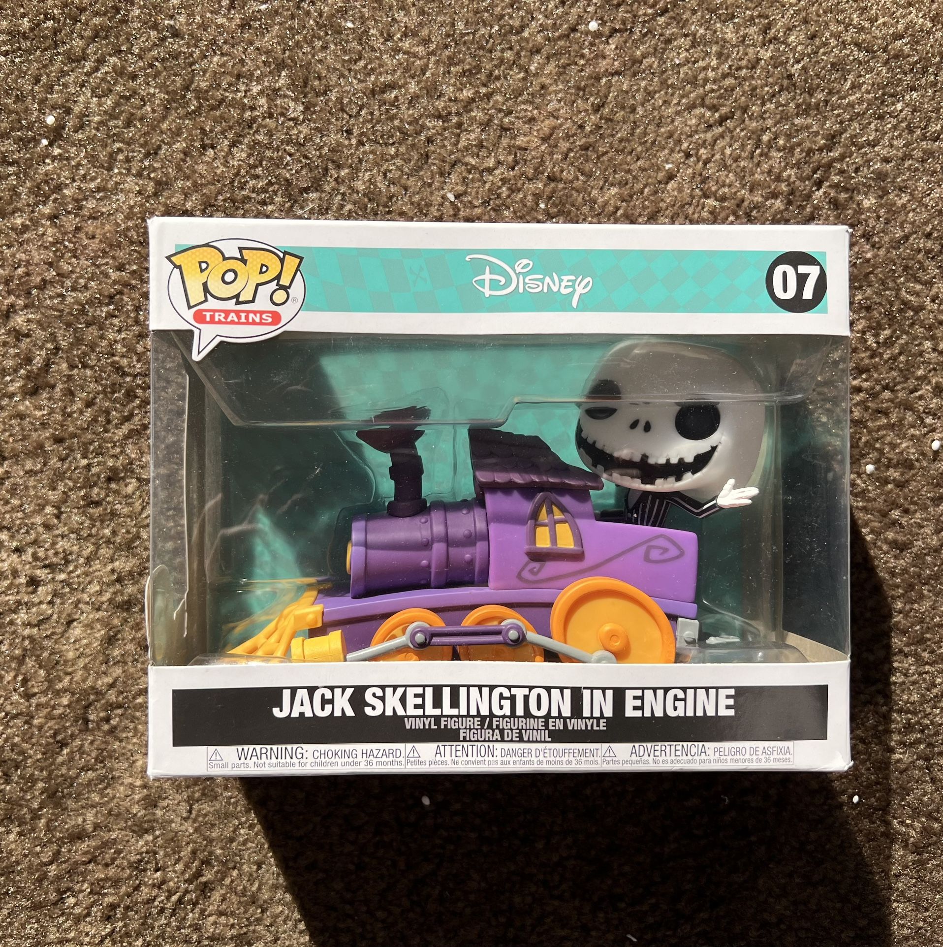 Jack Skellington In Engine -brand New 