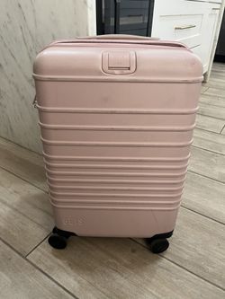 BEIS Travel Luggage Suitcase Carry On The Medium Check-In Roller  Atlas Pink *READ*