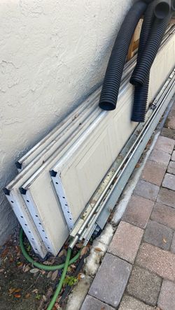Garage door panel