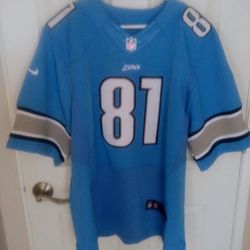 "Detroit Lions" Calvin Johnson Nike NFL Players Jersey 