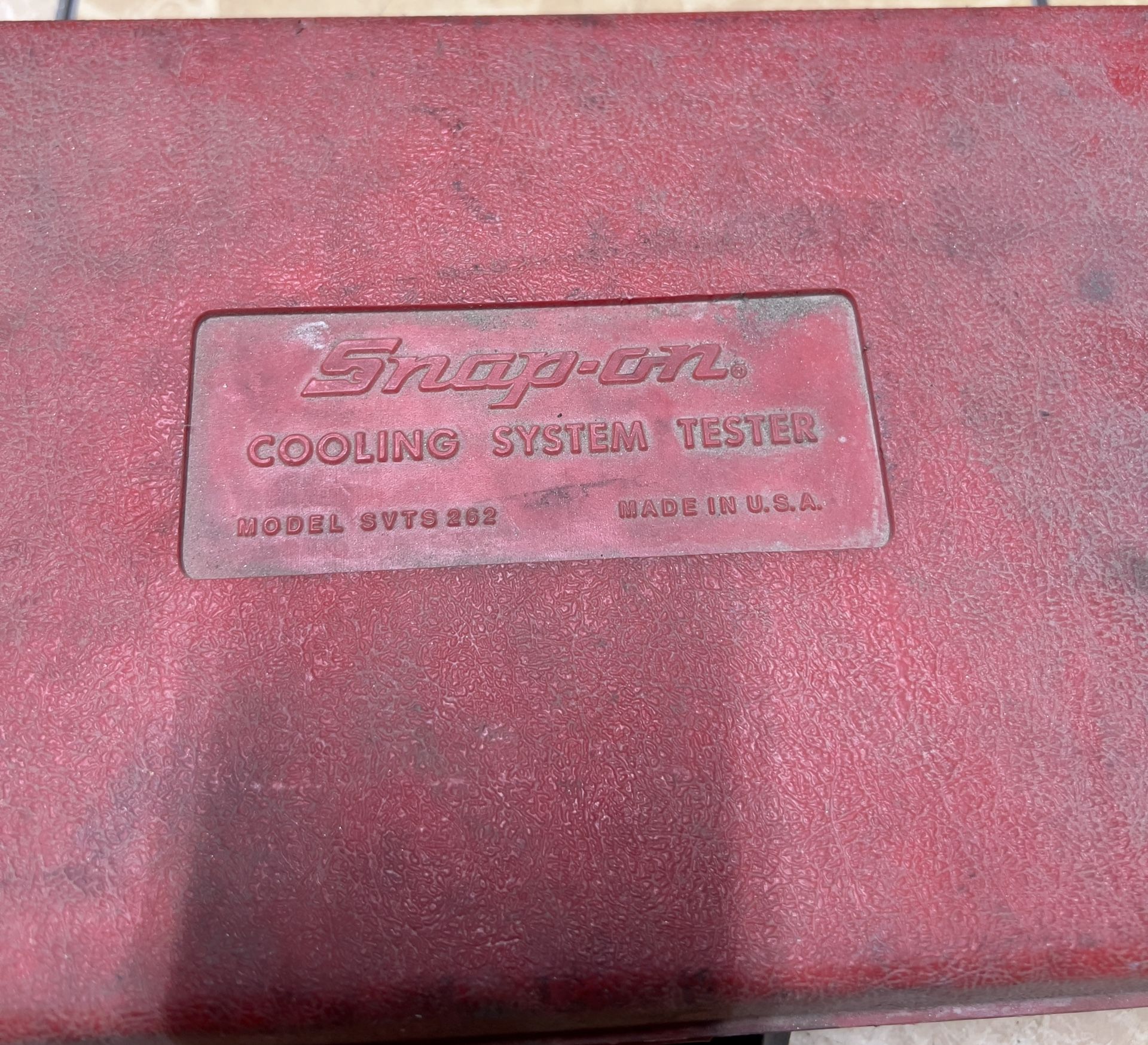 Snap On Tools Coolant Pressure Tester