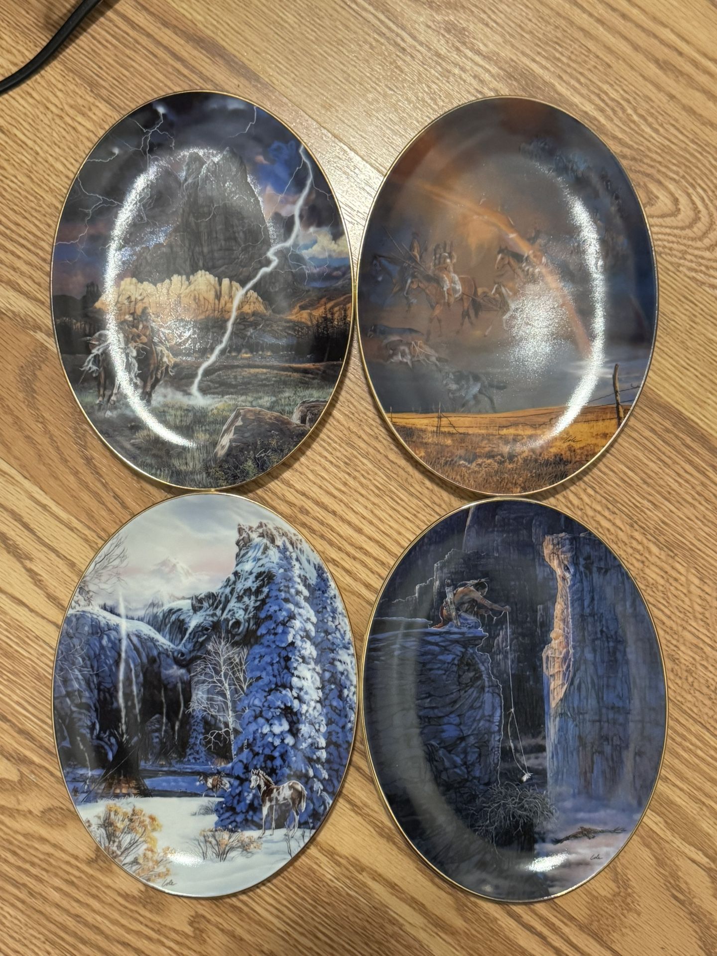 SPIRIT JOURNEYS COLLECTABLE PLATES