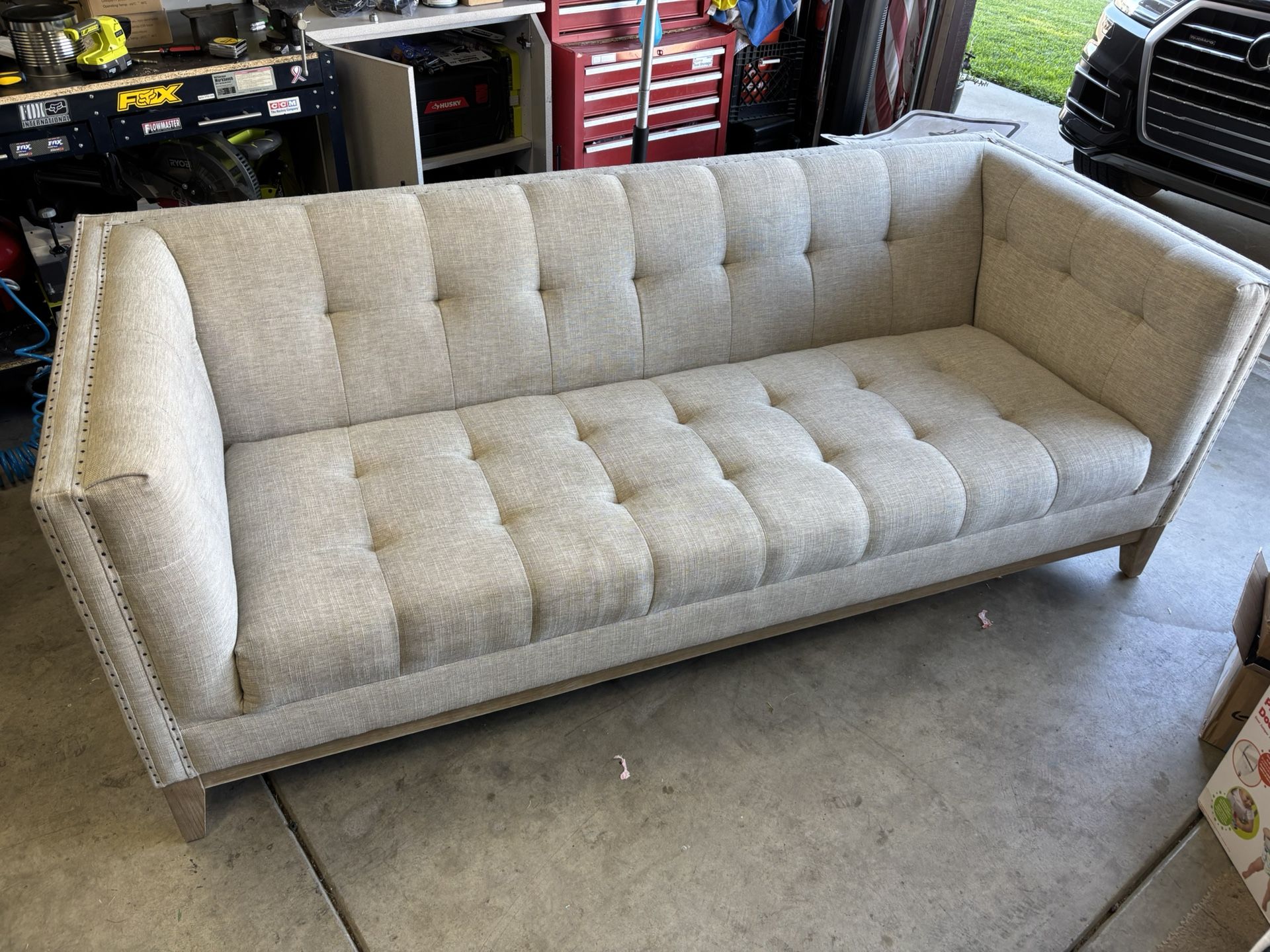Modern Taupe Sofa