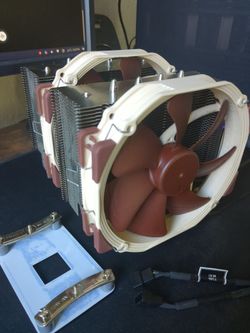 Noctua NH-D15 CPU Cooler — AM4/AM5 Compatible — Dual Tower