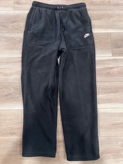 Nike Men’s Fleece Sweatpants – Black – Size M