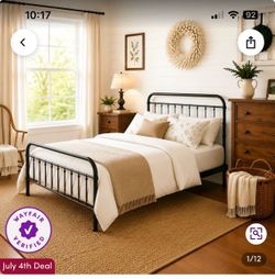 Queen bed frame