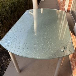 Glass Kitchen Table