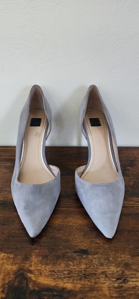 Suede Heels
