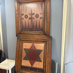 Two large 10 folk board game Art 