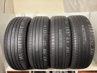 Set 4 tires 255 60 20 pirelli scorpion zero as LR high tread