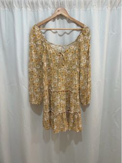 Daisy mini dress large