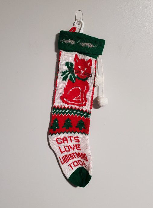 Christmas Pet Knit Stocking 