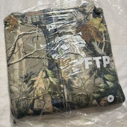 FTP Tree Camo Zip Up Hoodie Size medium BRAND NEW