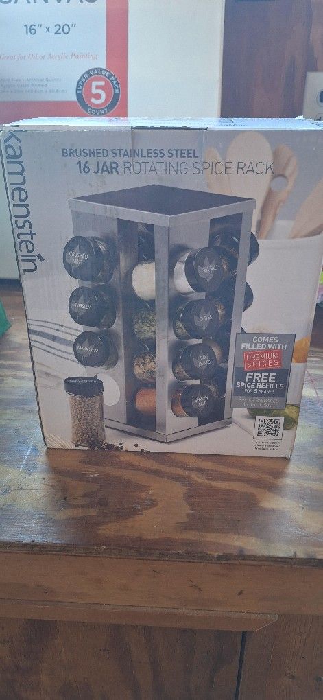 Kamenstein 16 Jar Spice Rack