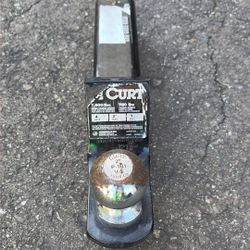  CURT 2-inch trailer hitch ball mount