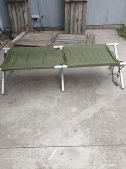 Stainless steel military cot