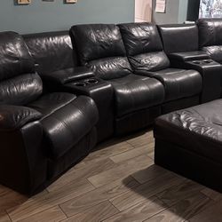 Black Sectional 