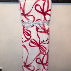 Juicy Couture Blanket Size Twin ( Read Description) 