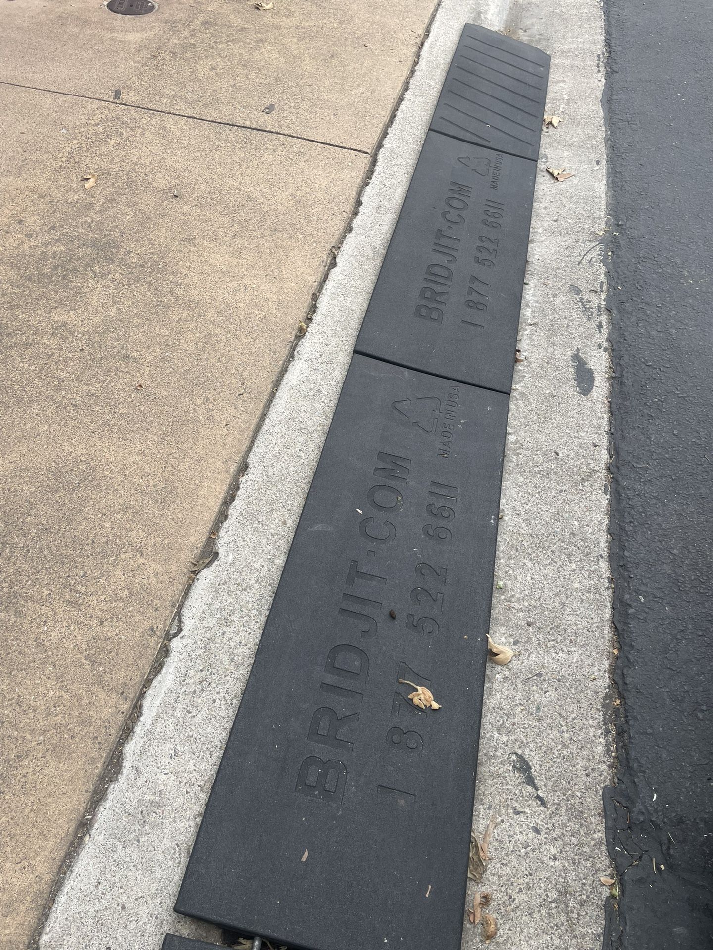 BRIDJIT Curb Ramp With Extra 4rh Piece!