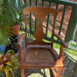 Antique Handmade Rocking Chair.