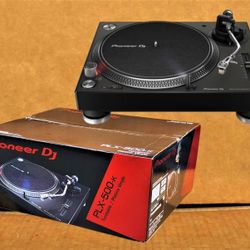 Pioneer DJ PLX Series Direct Drive Turntable Vinyl Player USB Interface PLX-500-K 🚨 Payment Options Available 🚨 No Credit Needed 🚨 