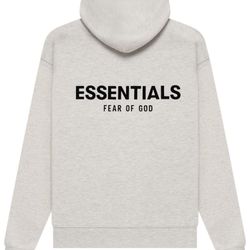 ESSENTIALS Hoodie And Sweats Un cuffed ( Light Oat) Size S