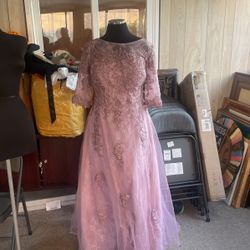 Vestido De Gala Talla 14 