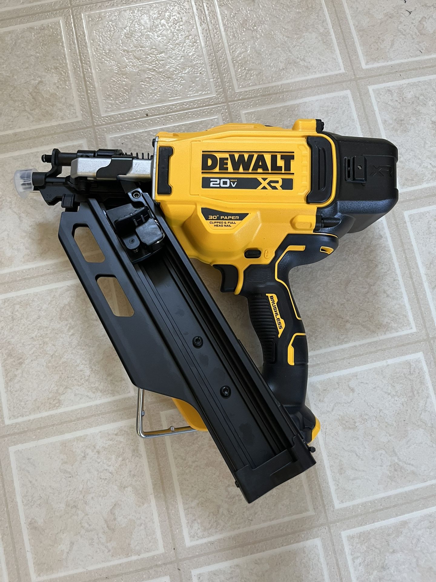 20V max XR Brushless 30-Degree Framing Nailer (Tool Only)