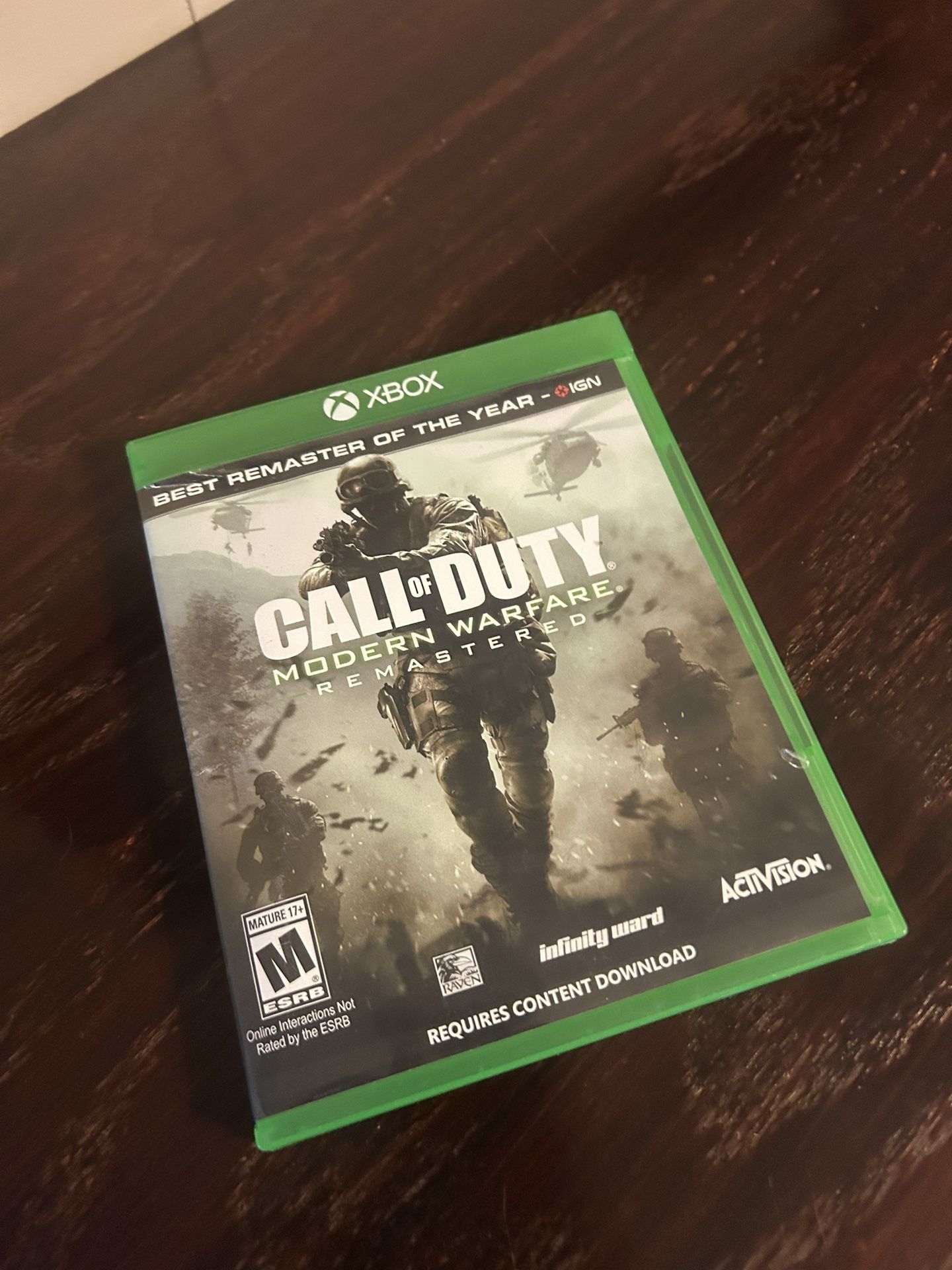 Xbox One Call Of Duty