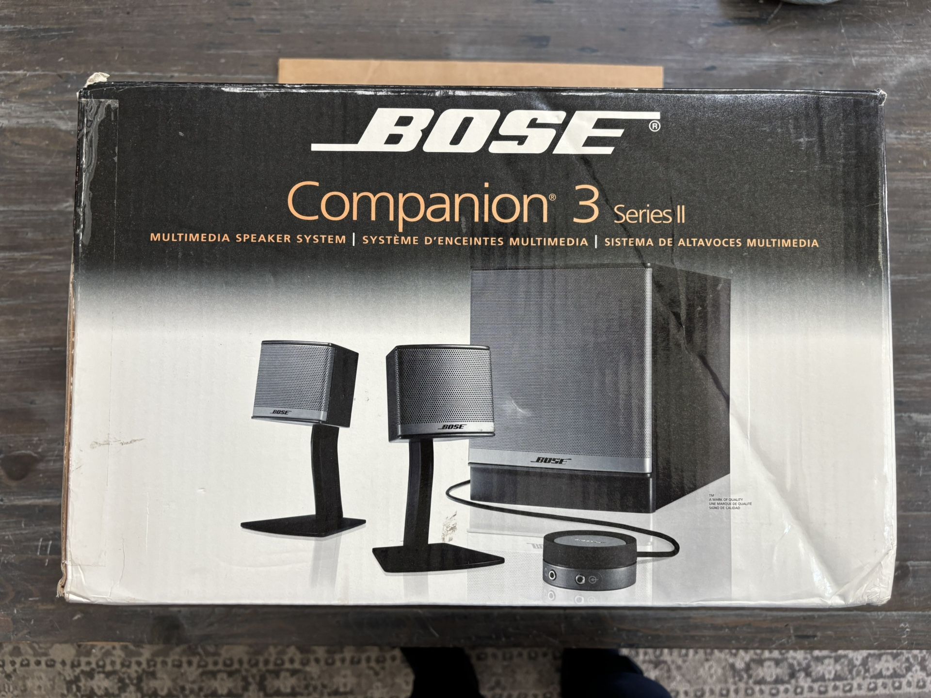 Bose Companion 3 Series II Multimedia Speaker System w/ Subwoofer