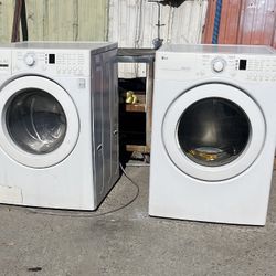 Lg Washer And Electric Dryer 